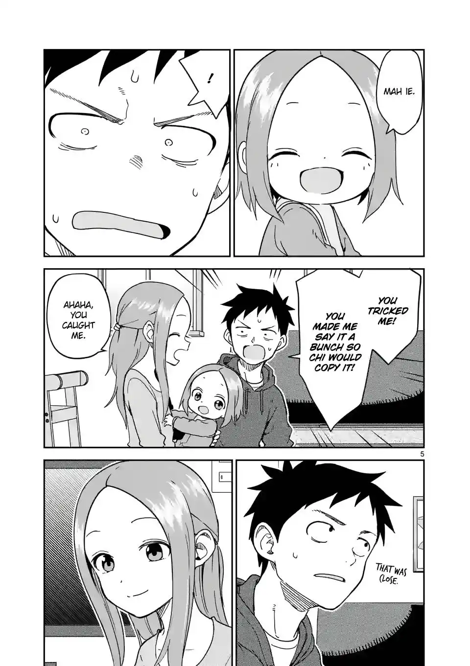 Karakai Jouzu no (Moto) Takagi-san Chapter 250 5